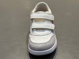 Baskets kickers kickmotion blanc argent or