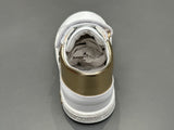 Chaussures basses Primigi 5903022 baby like nappa so/s lam bianco oro chia