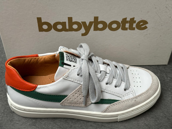 Chaussures basses Babybotte 4601B026 karson texano blanc