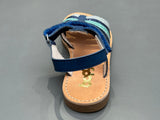 Sandalettes bopy elboro bleu