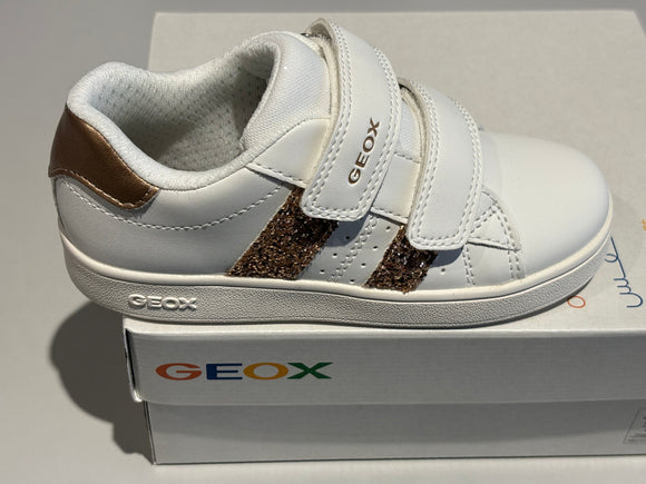 Chaussures basses Geox J45LRA J eclyper A white rose gold