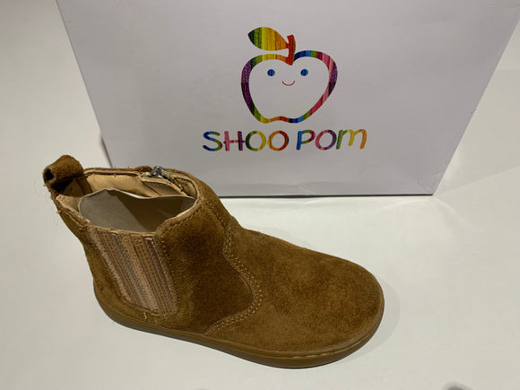 Boots Shoo pom play New shine velours DK camel multi