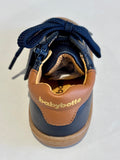 Bottines Babybotte Argo zip 9010B202 marine camel