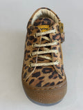 Bottines Naturino cocoon zip brown léopard