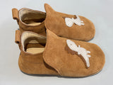 Chaussons Bellamy Ledino velours taupe