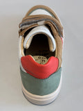 Chaussures basses Bellamy Cirano 35258002 beige vert rouge