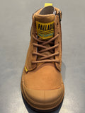 Bottines Palladium 57216-257-M Pampa hi cuff WP Camel