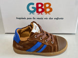 Bottines GBB 28255AO210 Camel Camille bleu