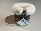 Boots chaudes gore-tex Primigi 4850022 Snorky gtx Scamosc/techno taupe blanc