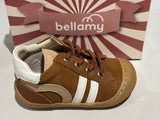 Bottines Bellamy Liliano Camel blanc