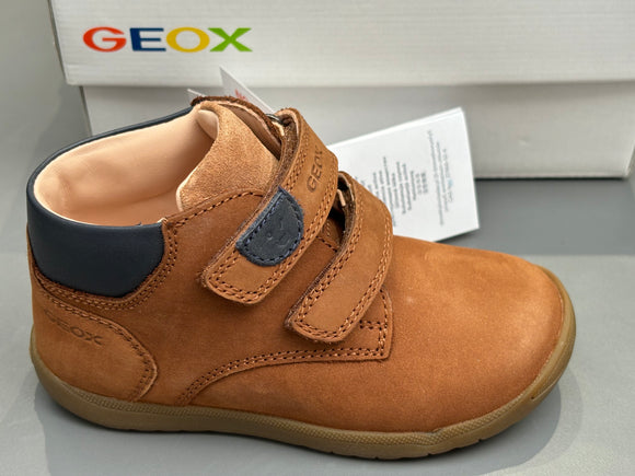 Bottines Geox B164NC B Macchia nabuk whisky