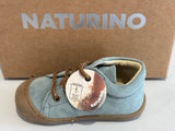 Sandalettes Naturino cocoon nubuck vert brown
