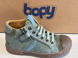 Bottines Bopy Vincent vert bleu