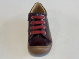 Bottines Bopy Jelena bordeaux vernis