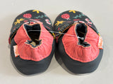Chaussons Tichoups Fanny les fleurs Marine