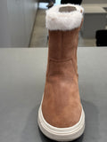 Boots Geox J Laquinny J56NFB C6627 whisky camel blanc