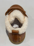 Bottines Shoo pom Bouba scratch wool Camel