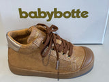 Bottines Babybotte Aurevoir 9123B038 cognac confettis