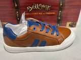 Chaussures basses Bellamy gag Camel bleu  blanc