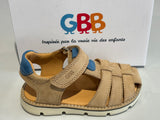Sandalettes GBB zatos 27541AN362 sable bleu