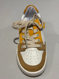 Chaussures basses Romagnoli 8431F028 blanc ocre Camel vert