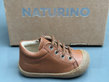 Bottines naturino cocoon zip nappa spazz sole honey cuoio camel H24