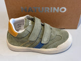 Bottines Naturino Riby High VL vert bleu ocre