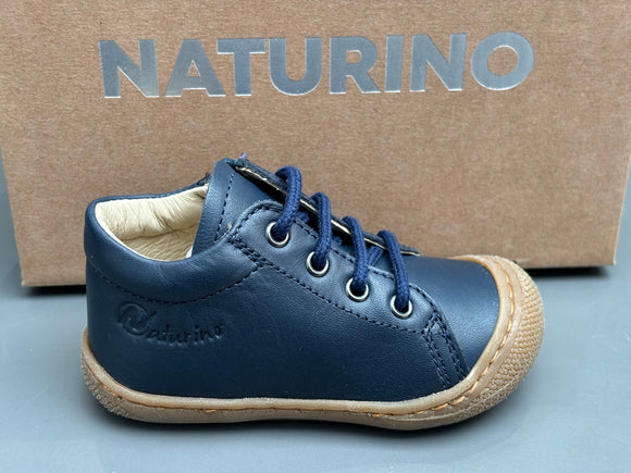 Bottines naturino cocoon zip nappa spazz sole honey navy H24