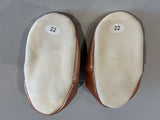 Chaussons tichoups rose irisé