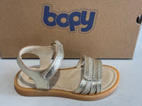 Sandalettes Bopy Espace or