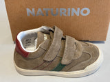 Bottines Naturino Riby high VL Brown vert rouge