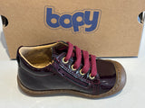 Bottines Bopy Jelena bordeaux vernis