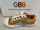 Chaussures basses GBB Fonceur 2766AN351 Camel bleu orange