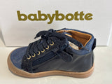 Bottines Babybotte Anto 9066B002 Marine vernis cœurs