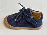 Bottines Shoo pom Tom zip lace marine
