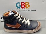 Bottines GBB concentre 26896AM365 marine blanc Camel »