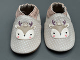 Chaussons Robeez fancy snow beige