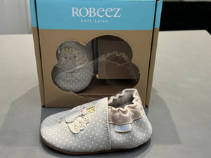 Chaussons Robeez Peacock season gris