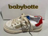 Chaussures basses Babybotte Kolt blanc étoile rouge