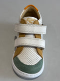 Bottines Shoo pom Bouba box easy craie Camel vert orange