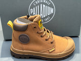 Bottines Palladium 57216-257-M Pampa hi cuff WP Camel