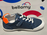 Chaussures basses Bellamy Dane jeans gris orange