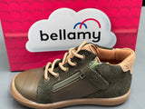 Bottines Bellamy Gabin kaki jaune Camel