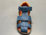Sandalettes Babybotte 4383B102 titof texano bleu