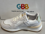 Chaussures basses GBB Polana AH318 blanc or