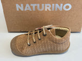 Bottines Naturino cocoon velours carreaux Brown