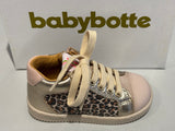 Bottines Babybotte Frida 8028B066 léopard rose bronze