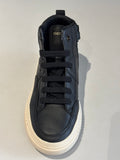 Bottines Geox J Laquinny J66M3DC9999 noir vernis