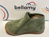 Chaussons Bellamy Paul velours kaki