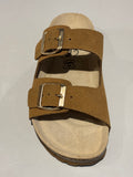 Sandalettes Bellamy Clac 35405001 velours Camel